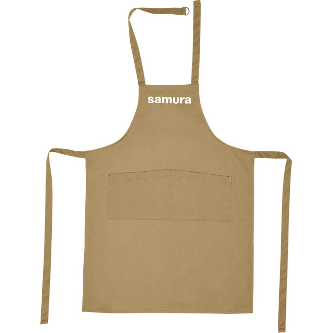 Фартук большой, бежевый SAMURA SAP-01BE
